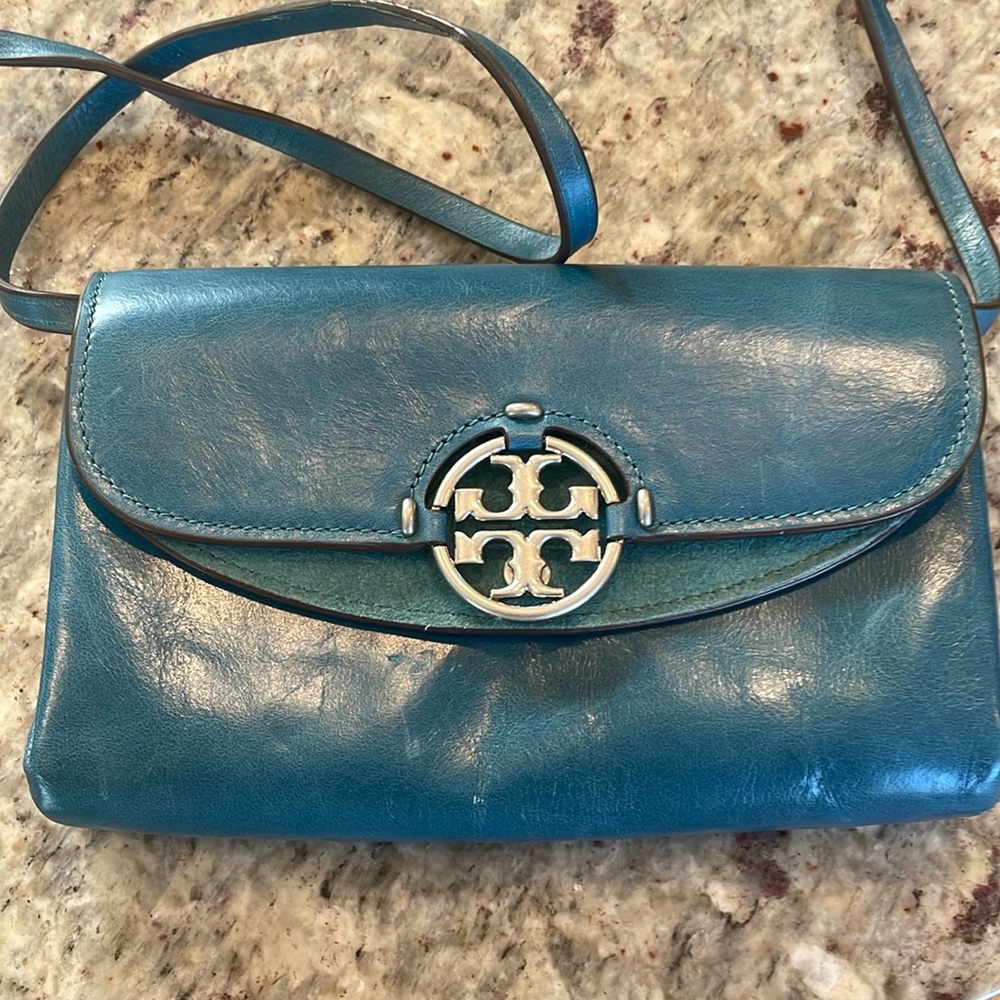 Tory birch mini bag blue